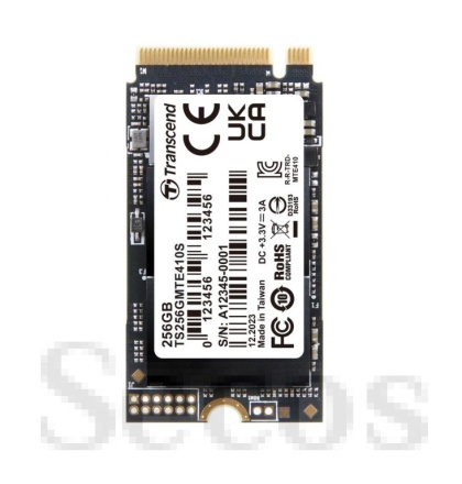 Твърд диск Transcend 256GB, M.2 2242, PCIe Gen4x4, NVMe, 3D TLC, DRAM-less