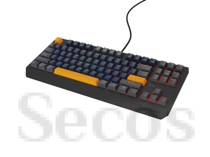 Клавиатура Genesis Gaming Keyboard Thor 230 TKL Naval Blue Positive US Black RGB Mechanical Outemu Panda