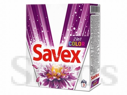 Прах за пране Savex 2в1 Color 0.3 kg