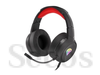 Слушалки Genesis Gaming Headset Neon 200 RGB Black-Red