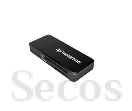 Четец за карти Transcend SD/microSD Card Reader, USB 3.0/3.1 Gen 1, Black