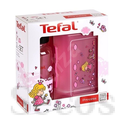 Кутия и бутилка Tefal Tritan Princess Комплект