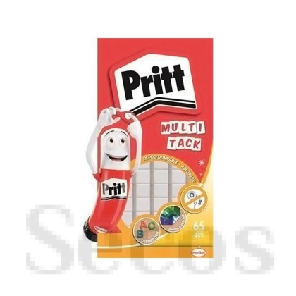 Монтажни лепенки Pritt Multi Tack Неперманентни, 65 бр. Бели