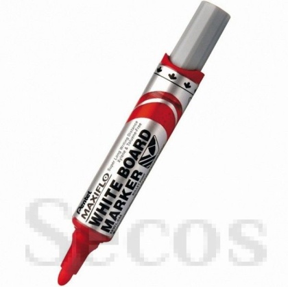 Маркер бяла дъска Pentel Maxiflo Объл Червен 6.0 mm