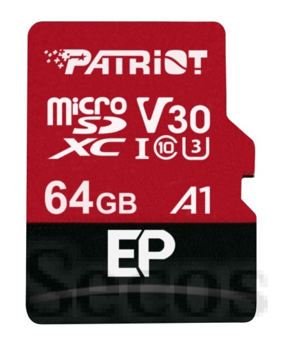 Памет Patriot EP Series 64GB micro SDXC V30