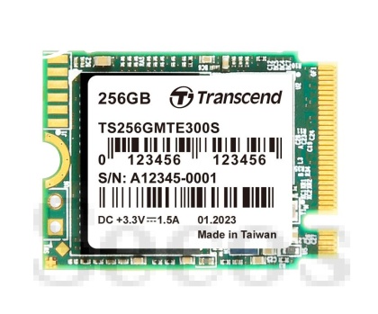 Твърд диск Transcend 256GB, M.2 2230, PCIe Gen3x4, NVMe, 3D TLC, DRAM-less