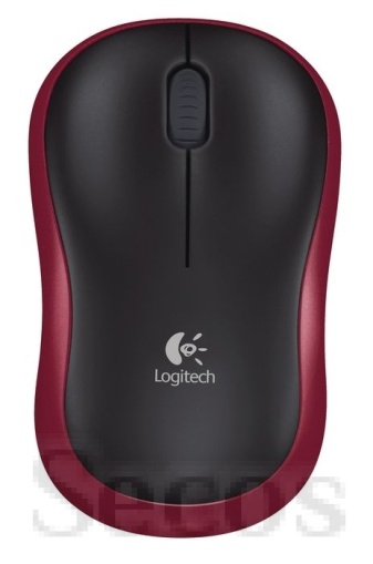 Мишка Logitech Wireless Mouse M185 Red