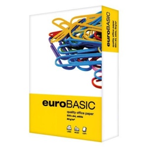 Хартия Euro Basic A4 500 л. 80 g/m2 