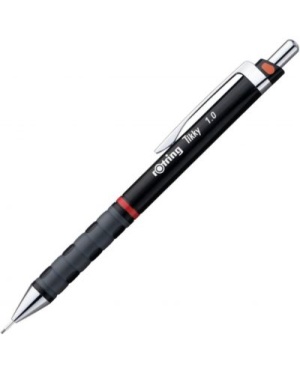 Автоматичен молив Rotring Tikky - 1.0 mm, черен