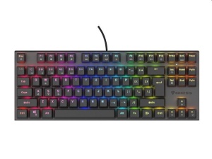 Клавиатура Genesis Mechanical Gaming Keyboard Thor 303 TKL Silent Switch RGB Backlight US Layout Black