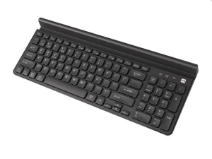 Комплект Natec Keyboard Felimare US Layout Wireless Bluetooth + 2.4 GHz Slim Pnone/Tablet Holder, Black