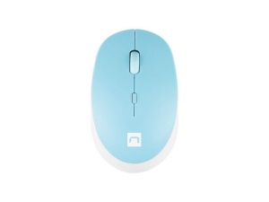 Мишка Natec Mouse Harrier 2, 1600 DPI Bluetooth 5.1 White-Blue