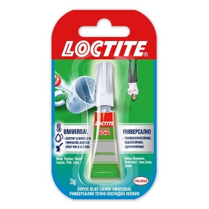 Лепило Loctite Super Bond Universal Моментно 3 g в блистер