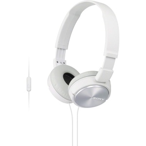 Слушалки Sony Headset MDR-ZX310AP white