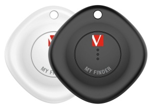 Проследяващо устройство Verbatim MYF-02 MyFinder Bluetooth Item Finder 2 pack Black/White