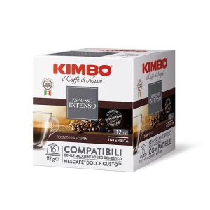 Кафе капсула Kimbo Intenso 16 бр., съвместими с Dolce Gusto