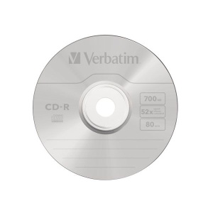 CD-R Verbatim 52x 700 MB 50 бр., фолио