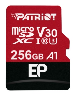 Памет Patriot EP Series 256GB micro SDXC V30