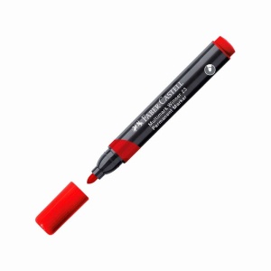 Перманентен маркер Faber-Castell Multimark Winner 23 Объл връх 2.8 mm Червен