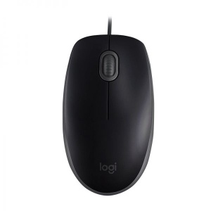 Мишка Logitech B110 Silent - black