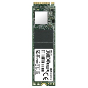 Твърд диск Transcend 512GB, M.2 2280, PCIe Gen3x4, M-Key, 3D TLC, DRAM-less