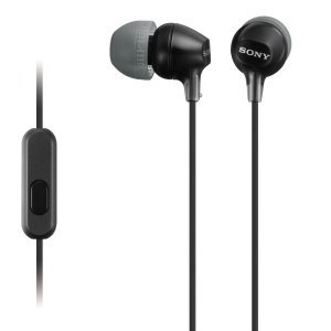 Слушалки Sony Headset MDR-EX15AP black