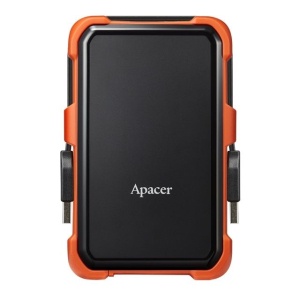 Твърд диск Apacer AC630, 1TB 2.5'' SATA HDD USB 3.2 Military-Grade Shockproof Portable Hard Drive